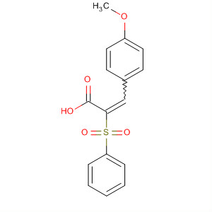 784178-40-1  2-Propenoic acid, 3-(4-methoxyphenyl)-2-(phenylsulfonyl)-