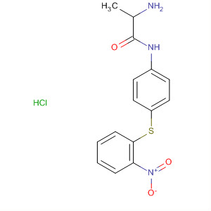 78428-22-5  Propanamide, 2-amino-N-[4-[(2-nitrophenyl)thio]phenyl]-,monohydrochloride