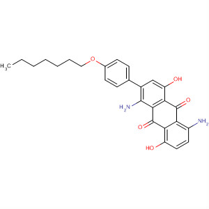 78536-02-4  9,10-Anthracenedione,1,5-diamino-2-[4-(heptyloxy)phenyl]-4,8-dihydroxy-