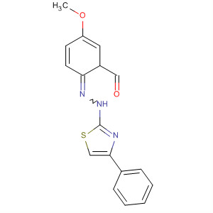 78559-89-4  Benzaldehyde, 4-methoxy-, (4-phenyl-2-thiazolyl)hydrazone