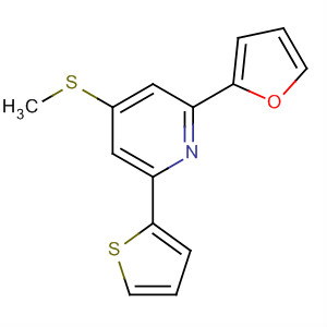 78570-46-4  Pyridine, 2-(2-furanyl)-4-(methylthio)-6-(2-thienyl)- 78570-46-4  Pyridine, 2-(2-furanyl)-4-(methylthio)-6-(2-thienyl)-