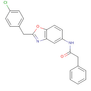 785836-73-9  Benzeneacetamide, N-[2-[(4-chlorophenyl)methyl]-5-benzoxazolyl]-