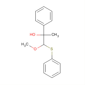 78614-66-1  Benzenemethanol, a-[methoxy(phenylthio)methyl]-a-methyl-