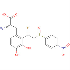 78640-91-2  Tyrosine, a-[1-fluoro-2-[(4-nitrophenyl)sulfinyl]ethyl]-3-hydroxy-