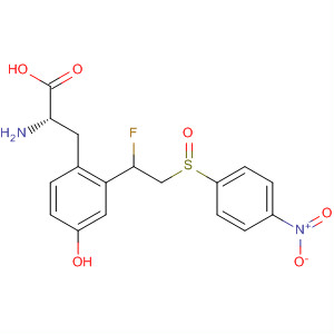 78657-42-8  Tyrosine, a-[1-fluoro-2-[(4-nitrophenyl)sulfinyl]ethyl]-