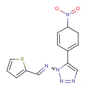 78662-54-1  1H-1,2,3-Triazol-1-amine,4,5-dihydro-5-(4-nitrophenyl)-N-(2-thienylmethylene)-