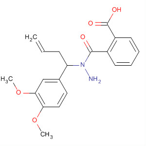 787553-40-6  Benzoic acid, 2-[1-(3,4-dimethoxyphenyl)-3-butenyl]hydrazide