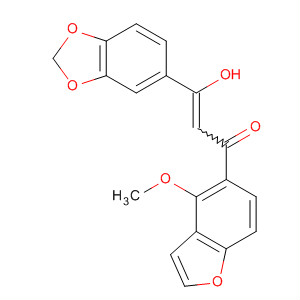 787559-11-9  2-Propen-1-one,3-(1,3-benzodioxol-5-yl)-3-hydroxy-1-(4-methoxy-5-benzofuranyl)-