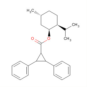 787620-47-7  Cyclopropanecarboxylic acid, 2,3-diphenyl-,(1S,2S,5R)-5-methyl-2-(1-methylethyl)cyclohexyl ester, (2S,3S)-