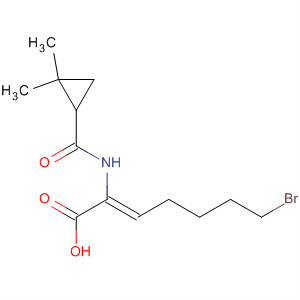 78834-74-9  2-Heptenoic acid,7-bromo-2-[[(2,2-dimethylcyclopropyl)carbonyl]amino]-, (Z)-