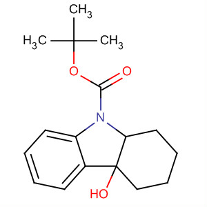 78839-79-9  9H-Carbazole-9-carboxylic acid, 1,2,3,4,4a,9a-hexahydro-4a-hydroxy-,1,1-dimethylethyl ester, cis-