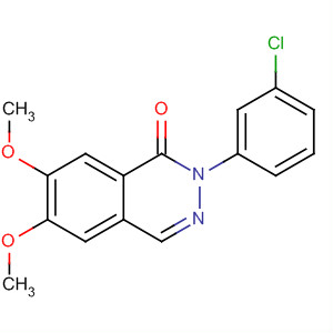 78865-50-6  1(2H)-Phthalazinone, 2-(3-chlorophenyl)-6,7-dimethoxy-