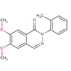 78865-53-9  1(2H)-Phthalazinone, 6,7-dimethoxy-2-(2-methylphenyl)-