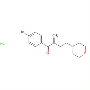 78888-75-2  1-Butanone, 1-(4-bromophenyl)-2-methylene-4-(4-morpholinyl)-,hydrochloride