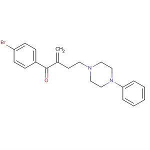 78888-77-4  1-Butanone, 1-(4-bromophenyl)-2-methylene-4-(4-phenyl-1-piperazinyl)-