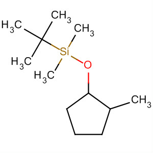 78926-10-0  Silane, (1,1-dimethylethyl)dimethyl[(2-methylcyclopentyl)oxy]-, trans-