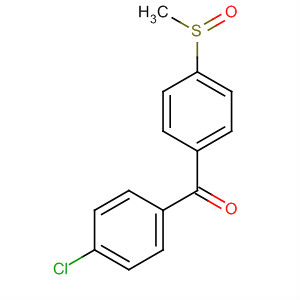 78930-63-9  Methanone, (4-chlorophenyl)[4-(methylsulfinyl)phenyl]-