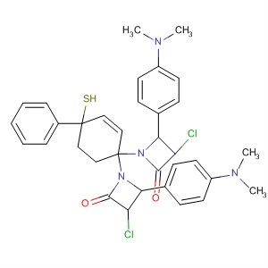 79010-79-0  2-Azetidinone,1,1'-(thiodi-4,1-phenylene)bis[3-chloro-4-[4-(dimethylamino)phenyl]-