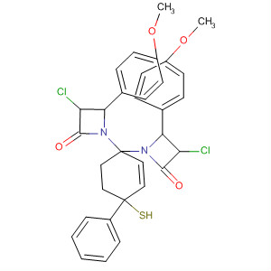 79010-80-3  2-Azetidinone,1,1'-(thiodi-4,1-phenylene)bis[3-chloro-4-(4-methoxyphenyl)-