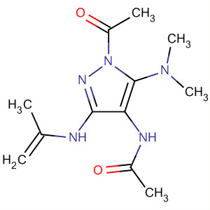 79024-27-4  Acetamide,N-[1-acetyl-5-(dimethylamino)-3-(2-propenylamino)-1H-pyrazol-4-yl]-