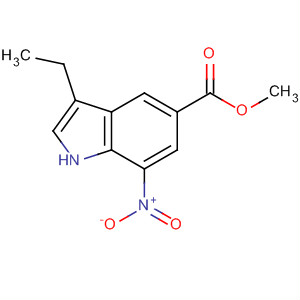 790254-88-5  1H-Indole-5-carboxylic acid, 3-ethyl-7-nitro-, methyl ester