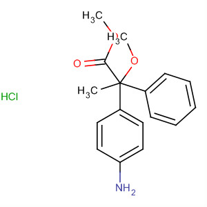 790259-89-1  Benzenepropanoic acid, a-(4-aminophenyl)-2-methoxy-, methyl ester,hydrochloride