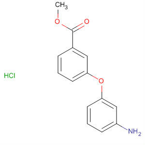 790262-14-5  Benzoic acid, 3-(3-aminophenoxy)-, methyl ester, hydrochloride