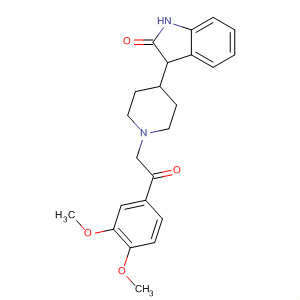 79098-53-6  2H-Indol-2-one,3-[1-[2-(3,4-dimethoxyphenyl)-2-oxoethyl]-4-piperidinyl]-1,3-dihydro-