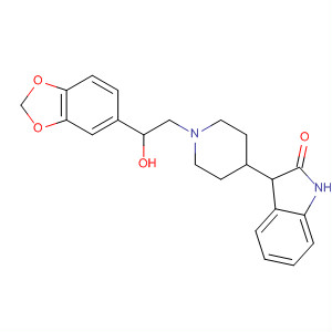 79098-56-9  2H-Indol-2-one,3-[1-[2-(1,3-benzodioxol-5-yl)-2-hydroxyethyl]-4-piperidinyl]-1,3-dihydro-