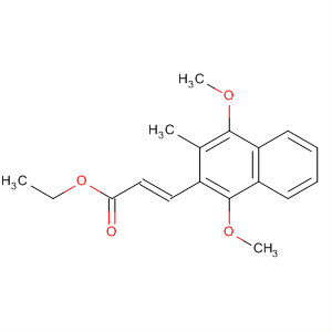 791096-69-0  2-Propenoic acid, 3-(1,4-dimethoxy-3-methyl-2-naphthalenyl)-, ethylester, (2E)-