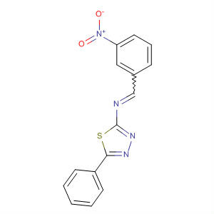 79139-68-7  1,3,4-Thiadiazol-2-amine, N-[(3-nitrophenyl)methylene]-5-phenyl-