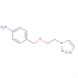 791629-23-7  Benzenamine, 4-[[2-(1H-1,2,3-triazol-1-yl)ethoxy]methyl]-