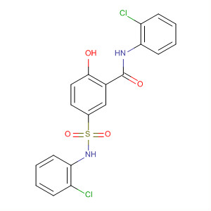 79210-35-8  Benzamide,N-(chlorophenyl)-5-[[(chlorophenyl)amino]sulfonyl]-2-hydroxy-