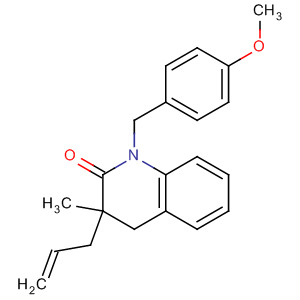 792122-86-2  2(1H)-Quinolinone,3,4-dihydro-1-[(4-methoxyphenyl)methyl]-3-methyl-3-(2-propenyl)-