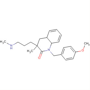 792122-88-4  2(1H)-Quinolinone,3,4,4a,8a-tetrahydro-1-[(4-methoxyphenyl)methyl]-3-methyl-3-[3-(methylamino)propyl]-