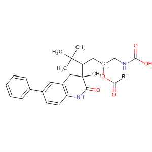 792122-99-7  Carbamic acid,methyl[3-(1,2,3,4-tetrahydro-3-methyl-2-oxo-6-phenyl-3-quinolinyl)propyl]-, 1,1-dimethylethyl ester