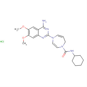 79221-50-4  1H-1,4-Diazepine-1-carboxamide,4-(4-amino-6,7-dimethoxy-2-quinazolinyl)hexahydro-N-phenyl-,monohydrochloride