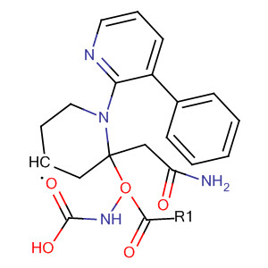 792217-82-4  Carbamic acid, [1-(3-phenyl-2-pyridinyl)-4-piperidinyl]-,2-amino-2-oxoethyl ester