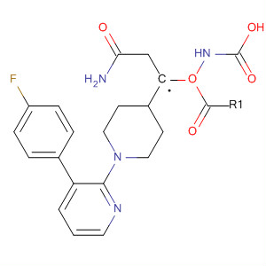 792218-32-7  Carbamic acid, [[1-[3-(4-fluorophenyl)-2-pyridinyl]-4-piperidinyl]methyl]-,2-amino-2-oxoethyl ester