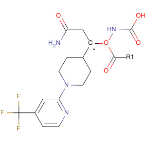 792218-58-7  Carbamic acid, [[1-[4-(trifluoromethyl)-2-pyridinyl]-4-piperidinyl]methyl]-,2-amino-2-oxoethyl ester