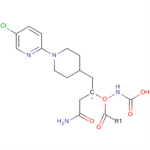 792219-30-8  Carbamic acid, [2-[1-(5-chloro-2-pyridinyl)-4-piperidinyl]ethyl]-,2-amino-2-oxoethyl ester
