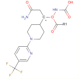 792220-28-1  Carbamic acid, [[1-[5-(trifluoromethyl)-2-pyridinyl]-4-piperidinyl]methyl]-,2-amino-2-oxoethyl ester