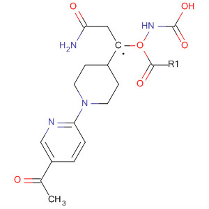 792220-76-9  Carbamic acid, [[1-(5-acetyl-2-pyridinyl)-4-piperidinyl]methyl]-,2-amino-2-oxoethyl ester