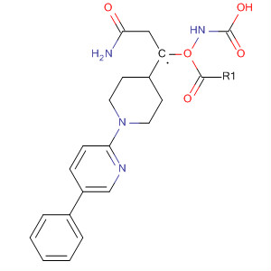792221-19-3  Carbamic acid, [[1-(5-phenyl-2-pyridinyl)-4-piperidinyl]methyl]-,2-amino-2-oxoethyl ester