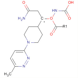 792224-42-1  Carbamic acid, [[1-(6-methyl-3-pyridazinyl)-4-piperidinyl]methyl]-,2-amino-2-oxoethyl ester