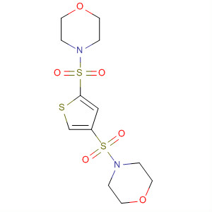 79279-39-3  Morpholine, 4,4'-[2,4-thiophenediylbis(sulfonyl)]bis-