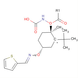 792914-35-3  Carbamic acid,[trans-1-methyl-4-[[(E)-(2-thienylmethylene)amino]oxy]cyclohexyl]-,1,1-dimethylethyl ester