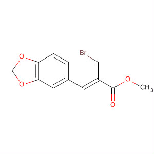 792926-48-8  2-Propenoic acid, 3-(1,3-benzodioxol-5-yl)-2-(bromomethyl)-, methylester, (2Z)-