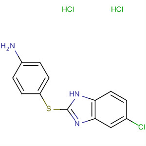 79364-80-0  Benzenamine, 4-[(5-chloro-1H-benzimidazol-2-yl)thio]-, dihydrochloride