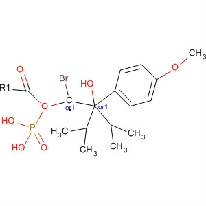 793683-93-9  Phosphonic acid,[(1R,2S)-1-bromo-2-hydroxy-2-(4-methoxyphenyl)ethyl]-,bis(1-methylethyl) ester, rel-
